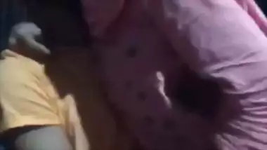 Village wife quick romance boob press by husband