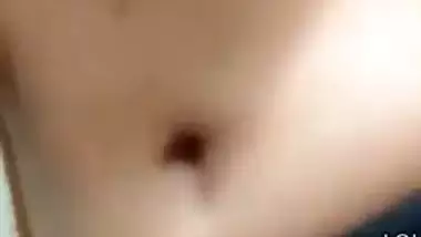 Lonely wife in relationship with lover goes nude